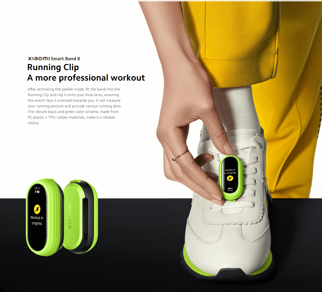 Xiaomi Smart Band 8 Running Clip