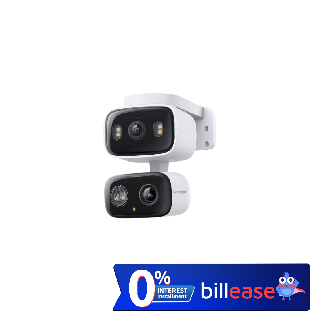 Tapo C246D Indoor/Outdoor Dual Lens Pan/Tilt Security Camera – Tekpone