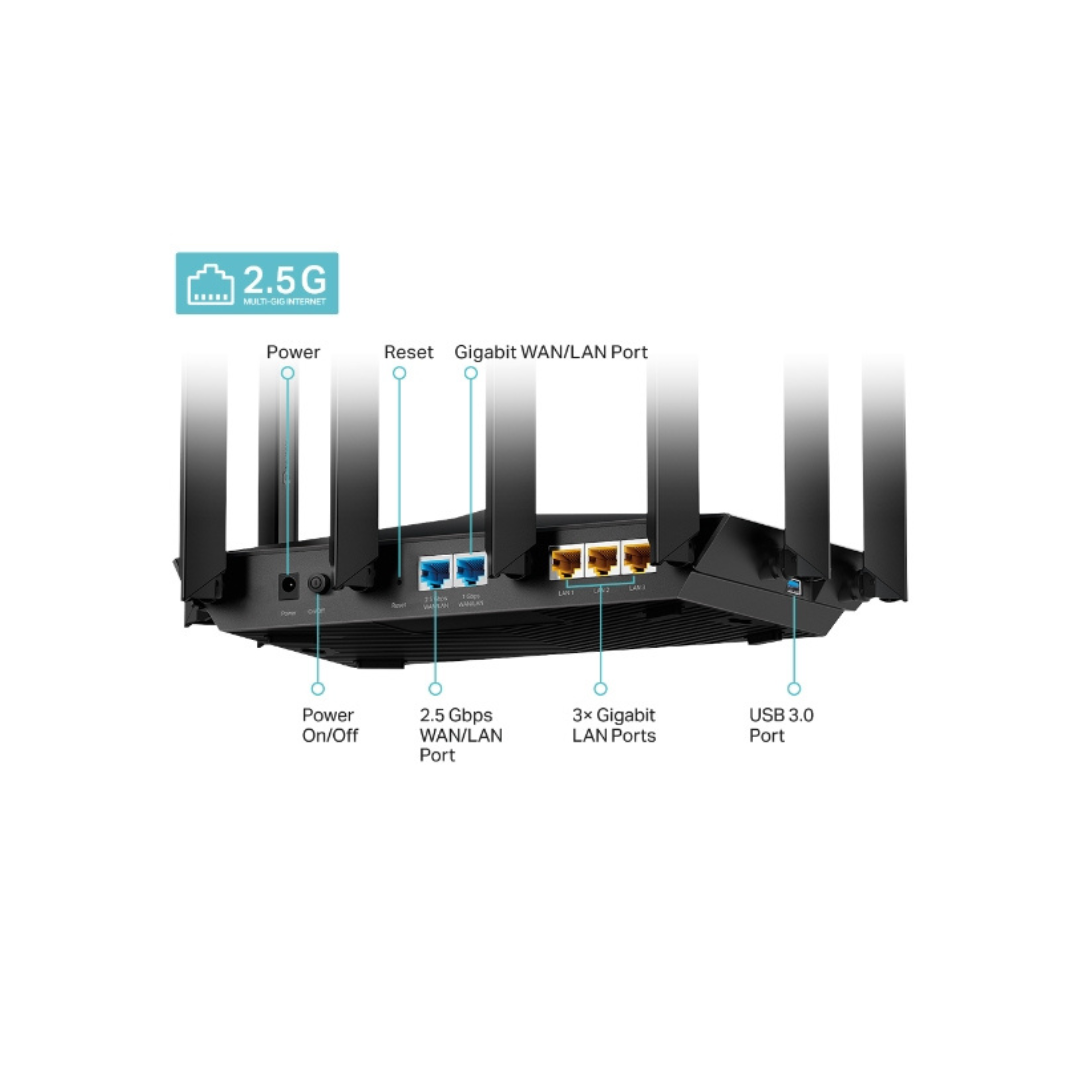 TP-Link Archer AX80 AX6000 8-Stream Wi-Fi 6 Router