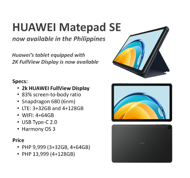 Huawei Matepad SE 10.4"