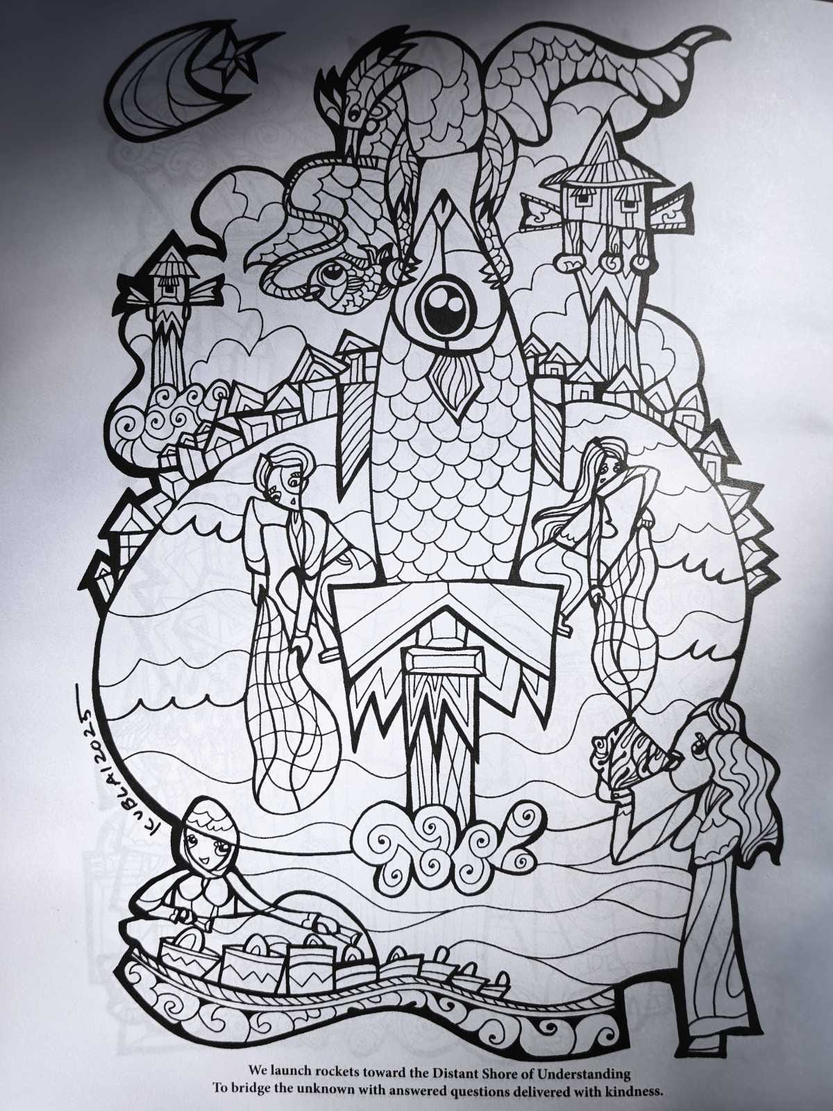 Kublai Coloring Book