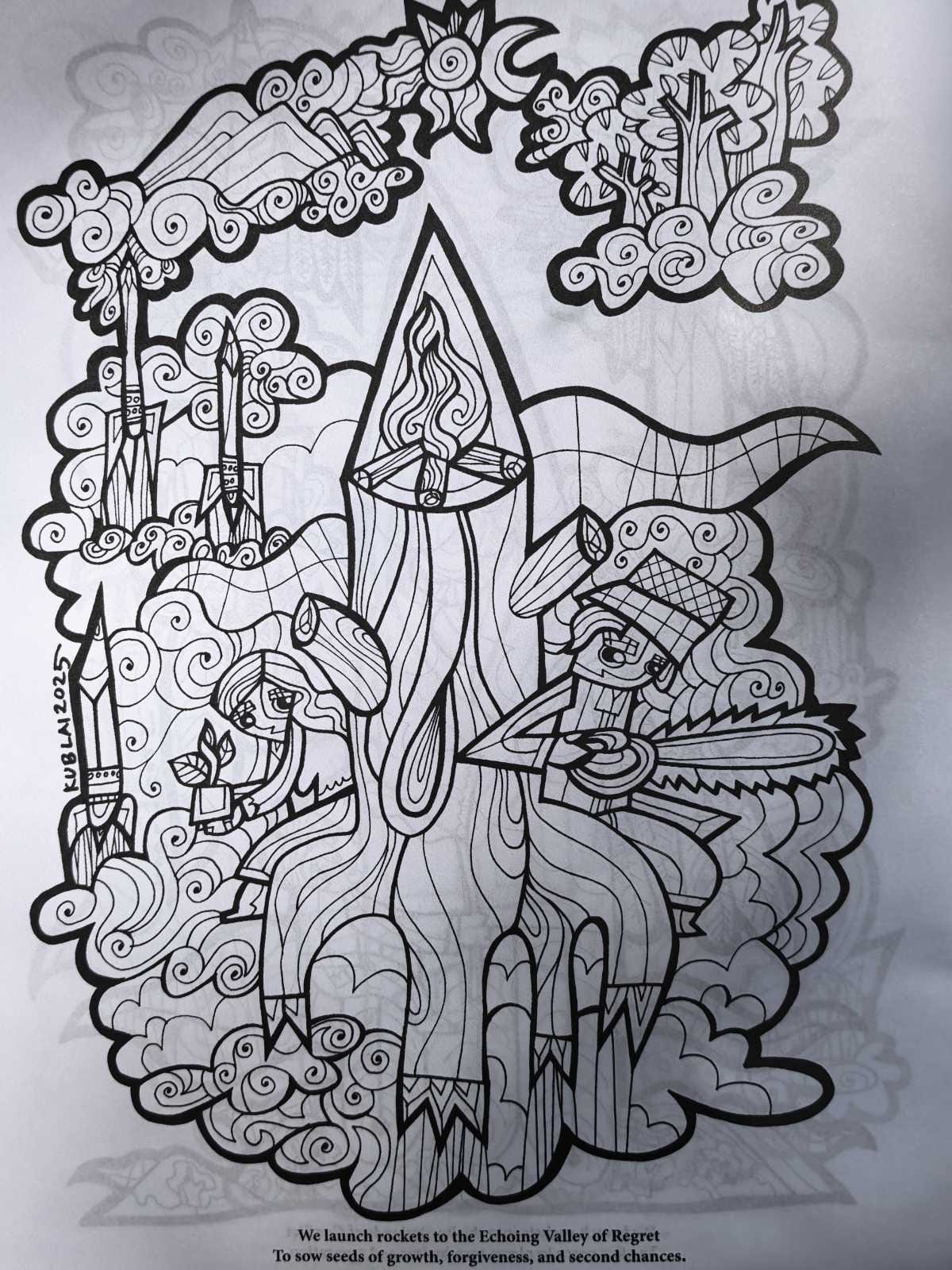 Kublai Coloring Book
