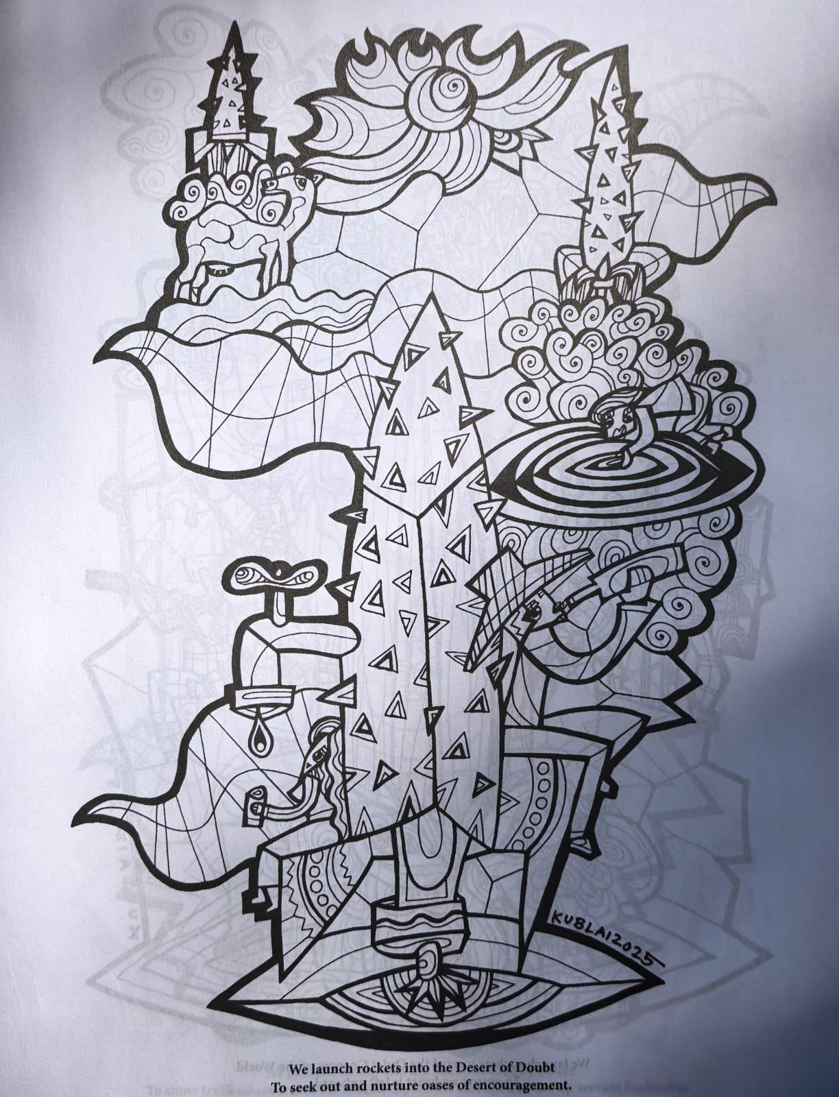 Kublai Coloring Book