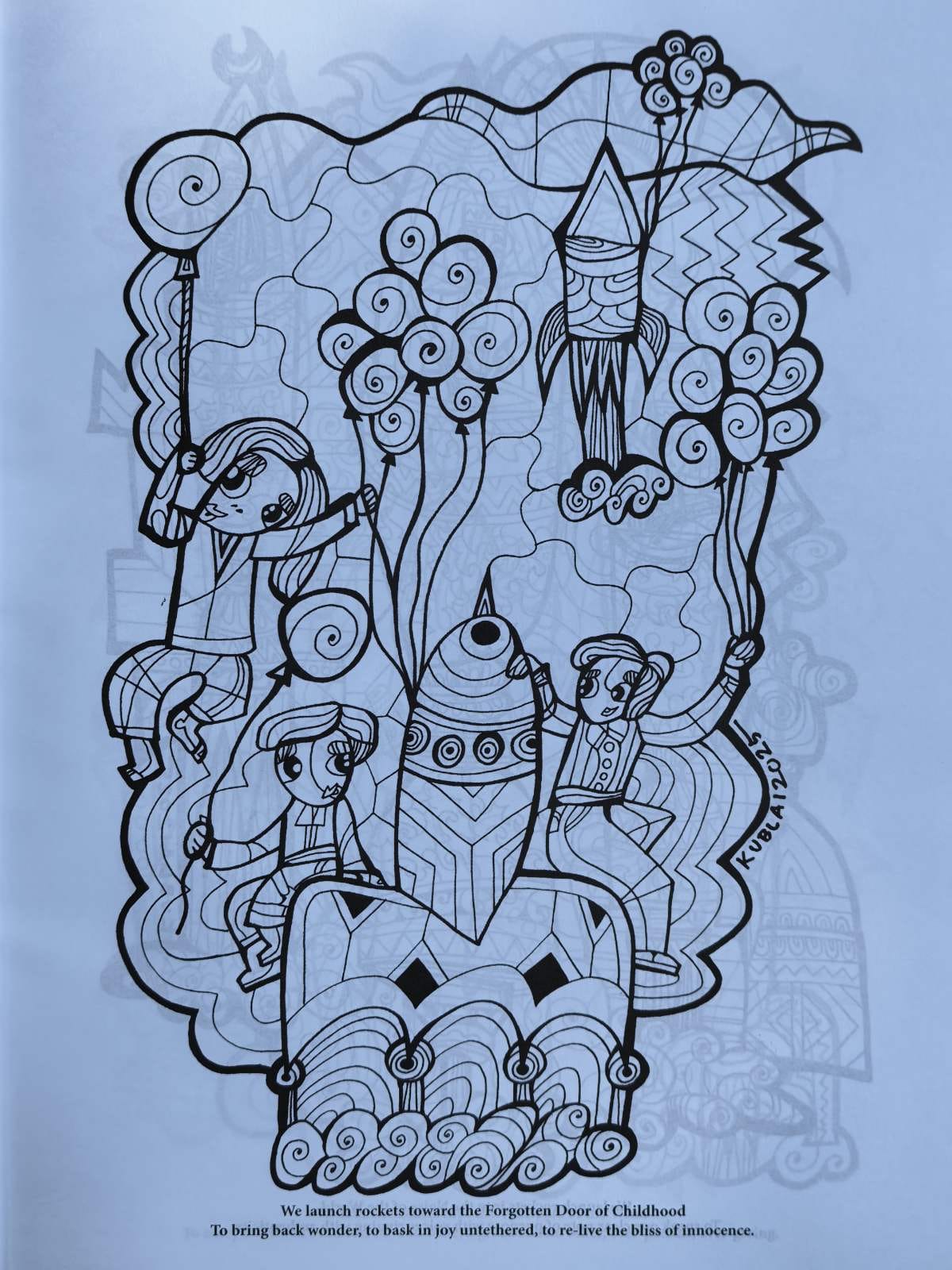 Kublai Coloring Book