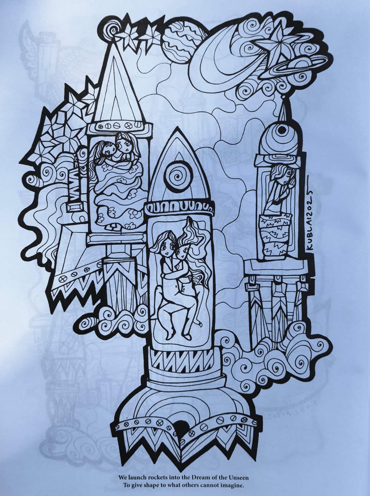Kublai Coloring Book