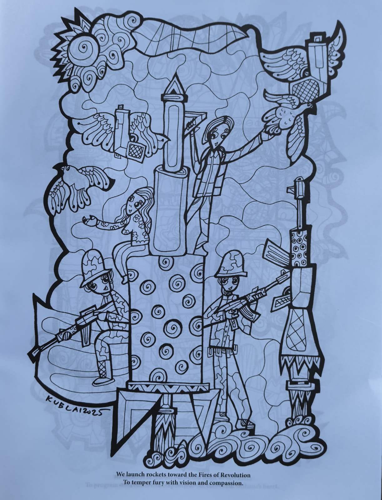 Kublai Coloring Book