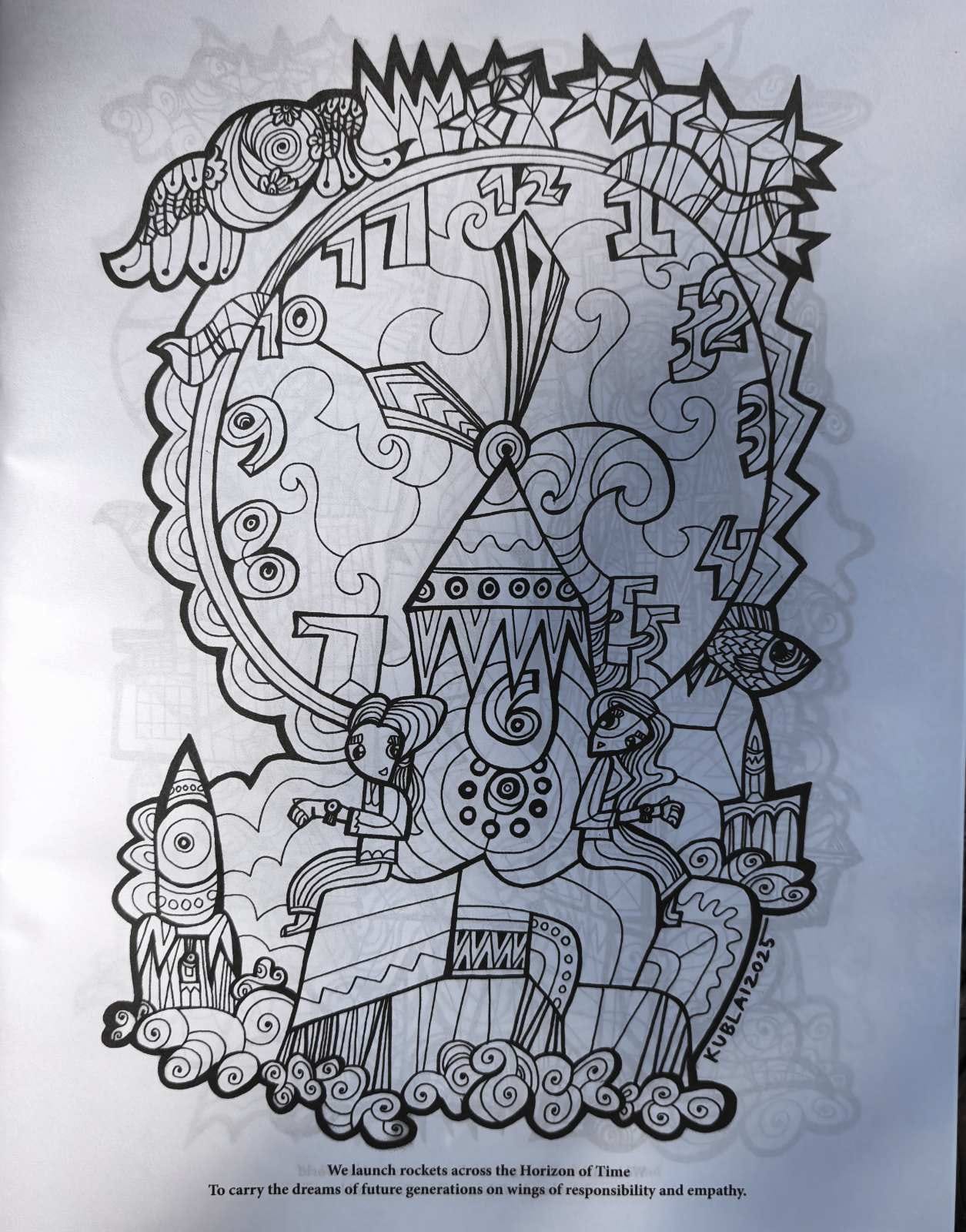 Kublai Coloring Book
