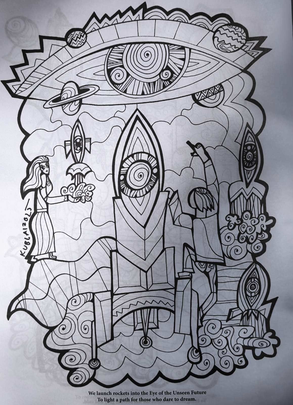 Kublai Coloring Book