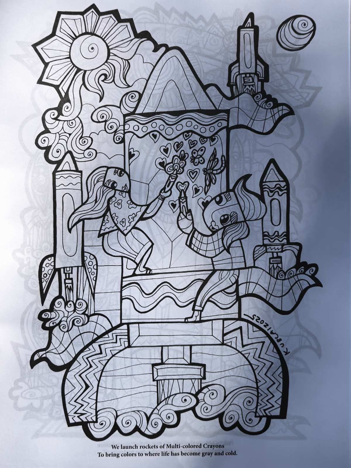 Kublai Coloring Book