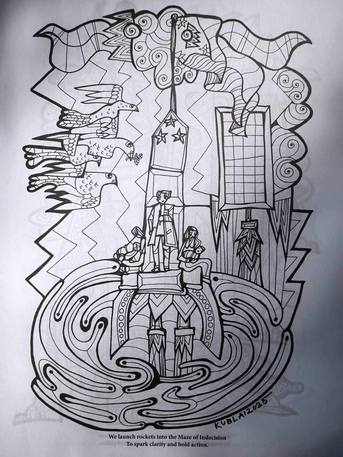 Kublai Coloring Book