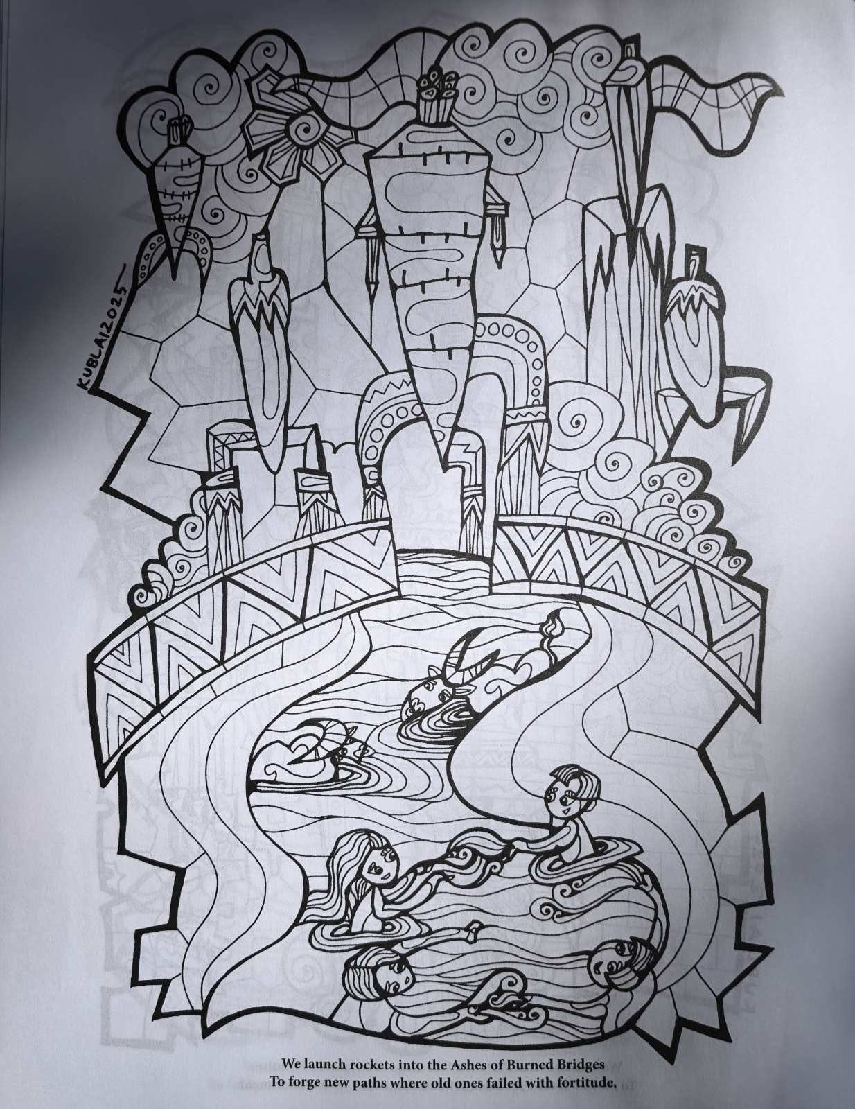 Kublai Coloring Book