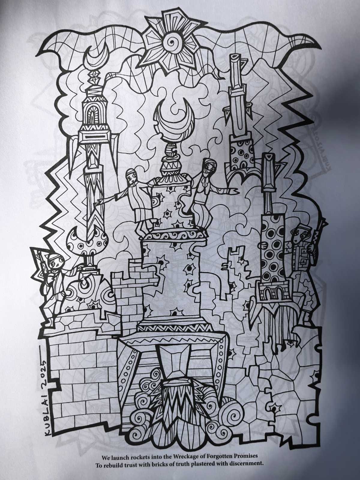 Kublai Coloring Book