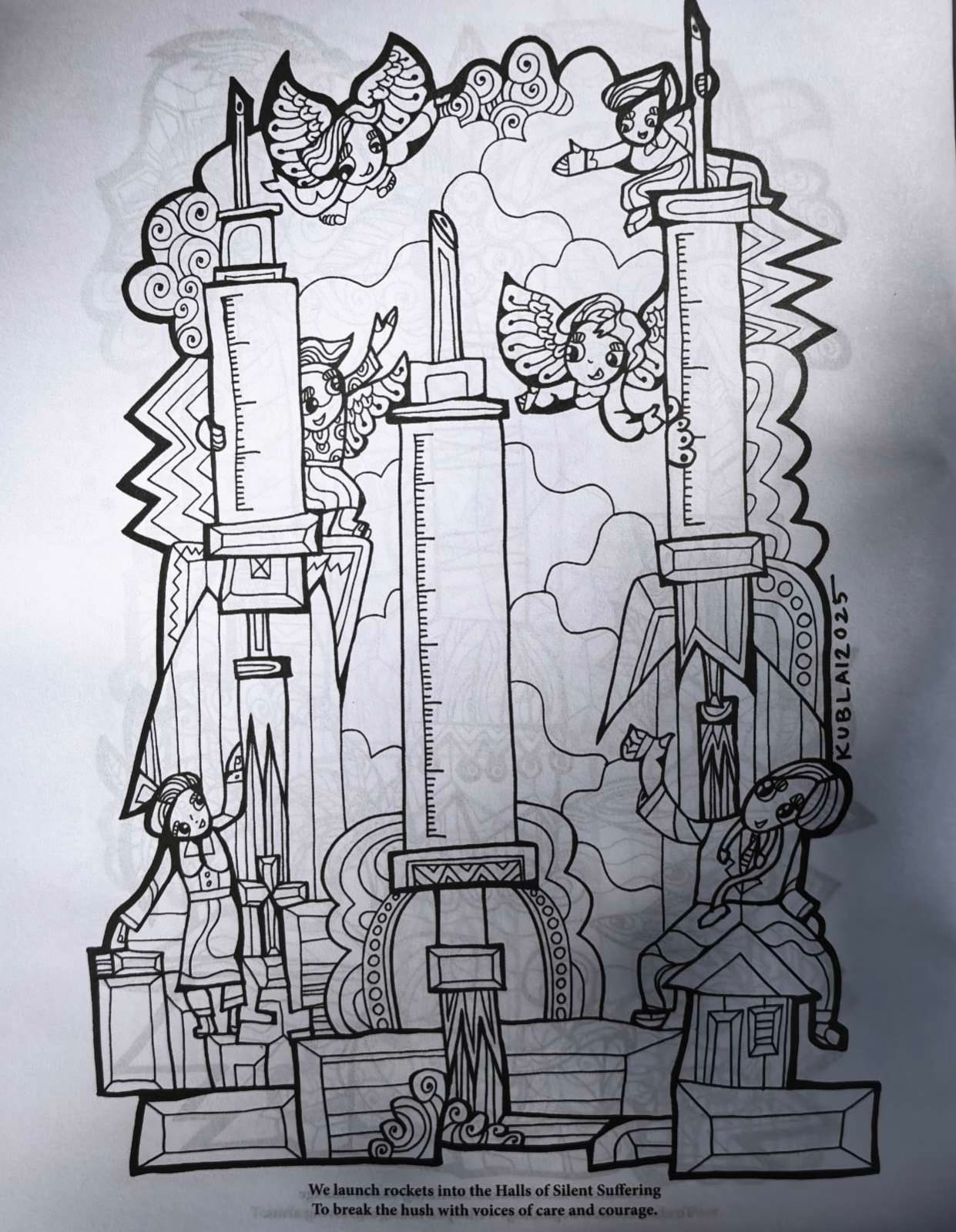 Kublai Coloring Book