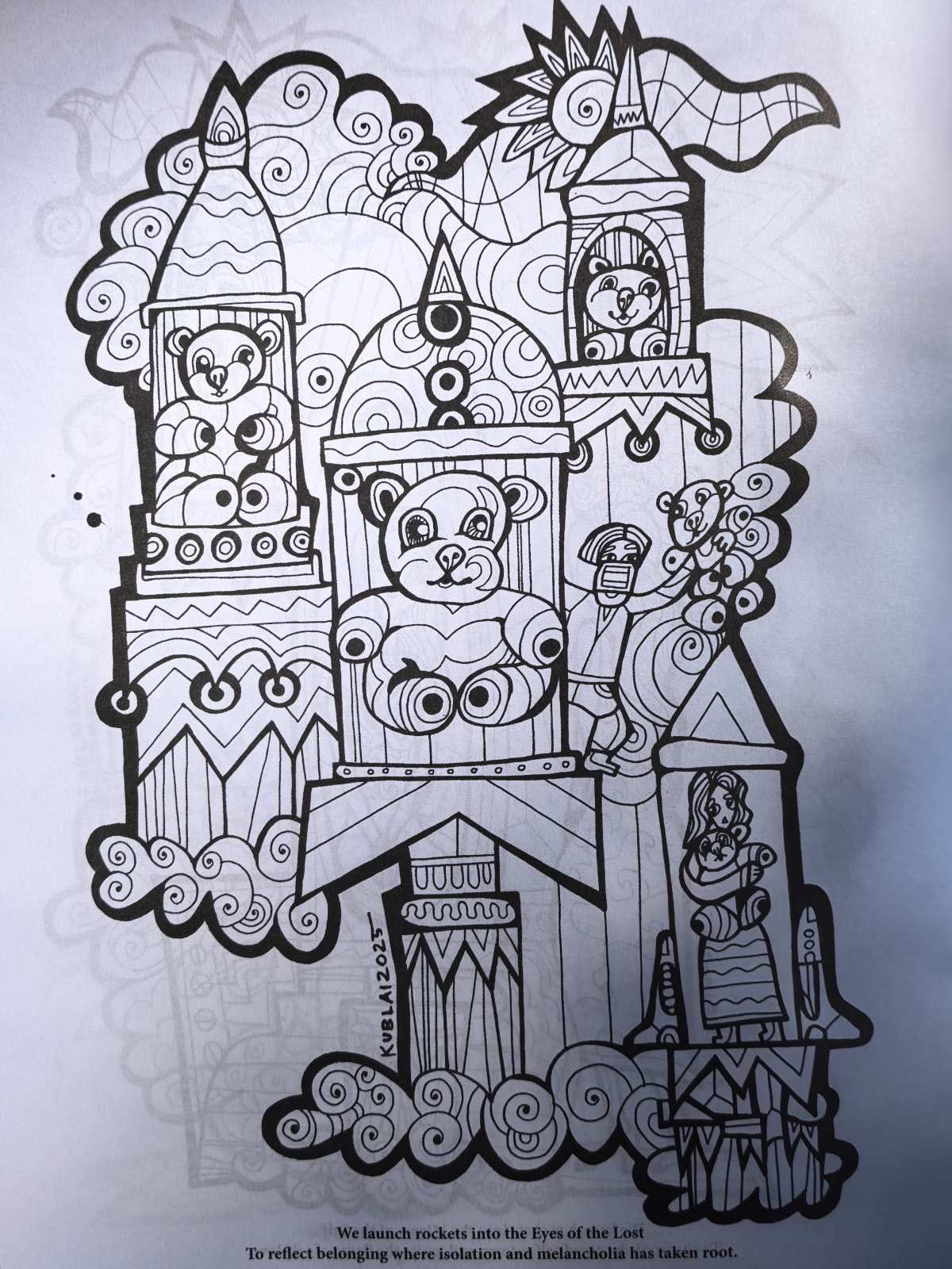 Kublai Coloring Book