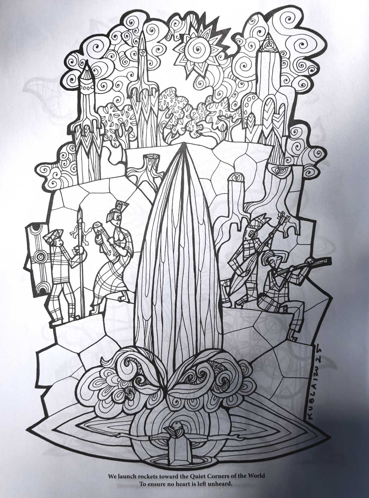 Kublai Coloring Book