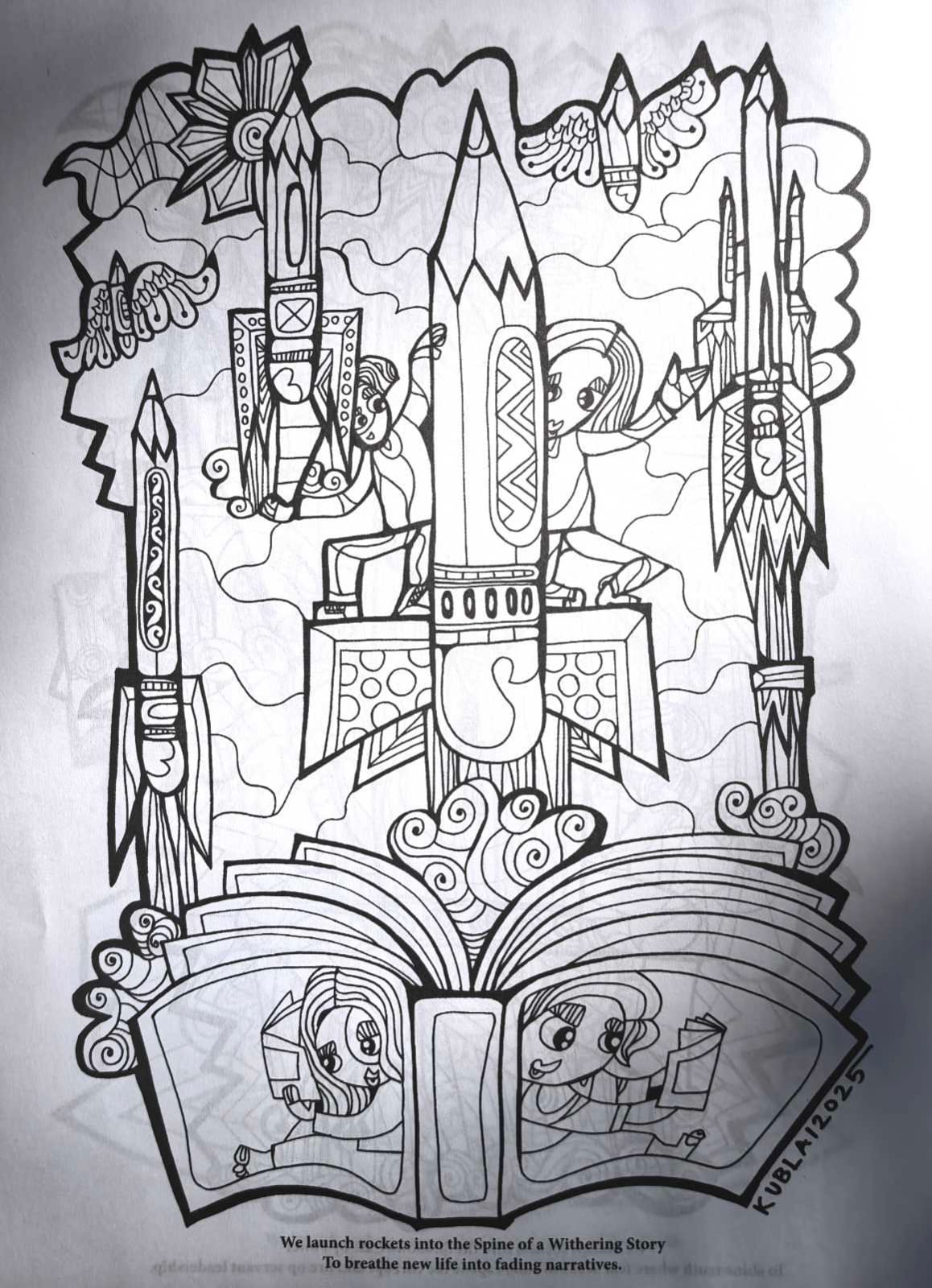 Kublai Coloring Book