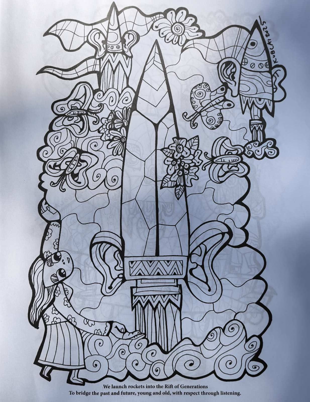 Kublai Coloring Book